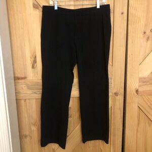LL Bean Classic Black Women's Straight-Leg Pants Size LP